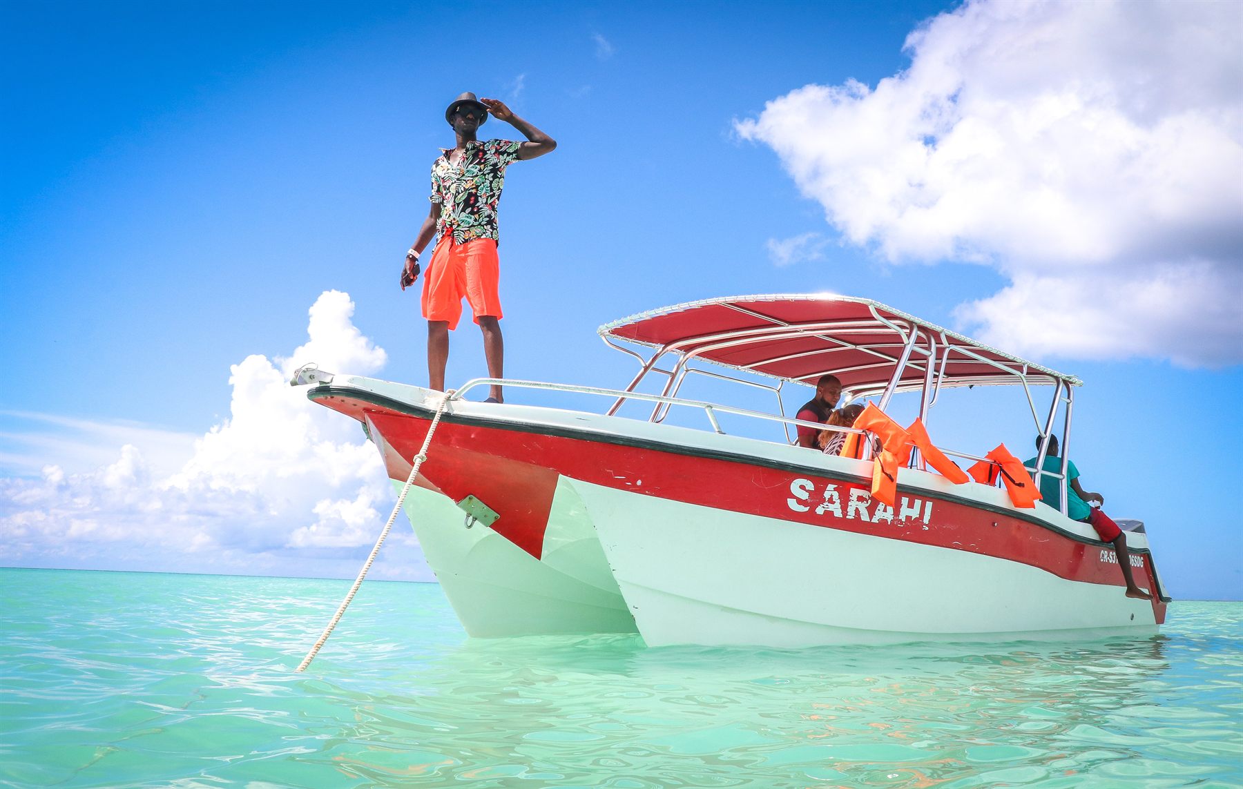 Boat from Owen’s collection for planning a Saona departure
